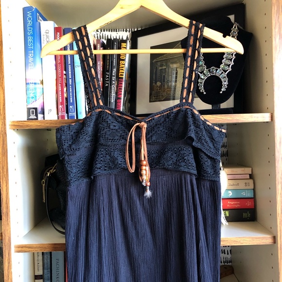 Double D Ranch // Bohemian Western Maxi Dress - Picture 2 of 10